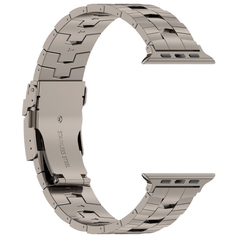 Race Titanium Armband Apple Watch Series 10 42mm grijs