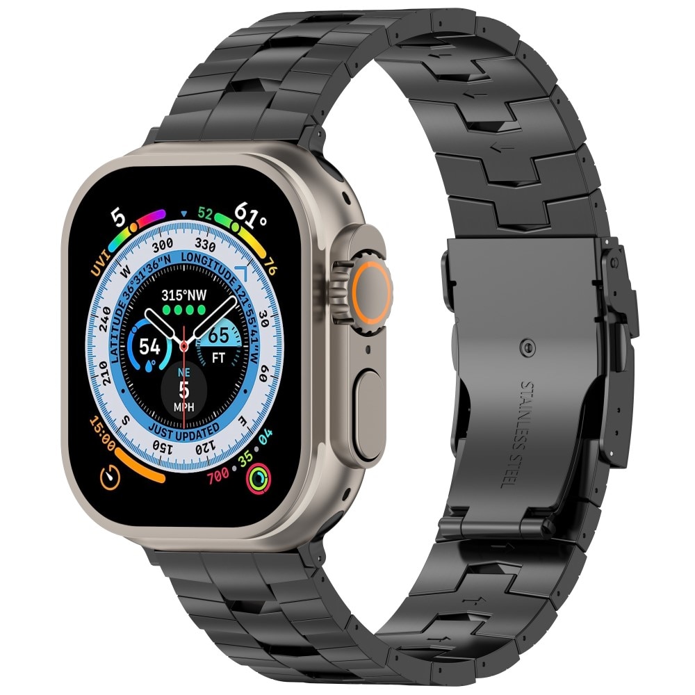 Race Titanium Armband Apple Watch Series 10 46mm zwart