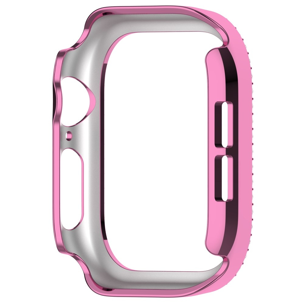 Apple Watch Series 10 42mm Rhinestone Hardcase roze