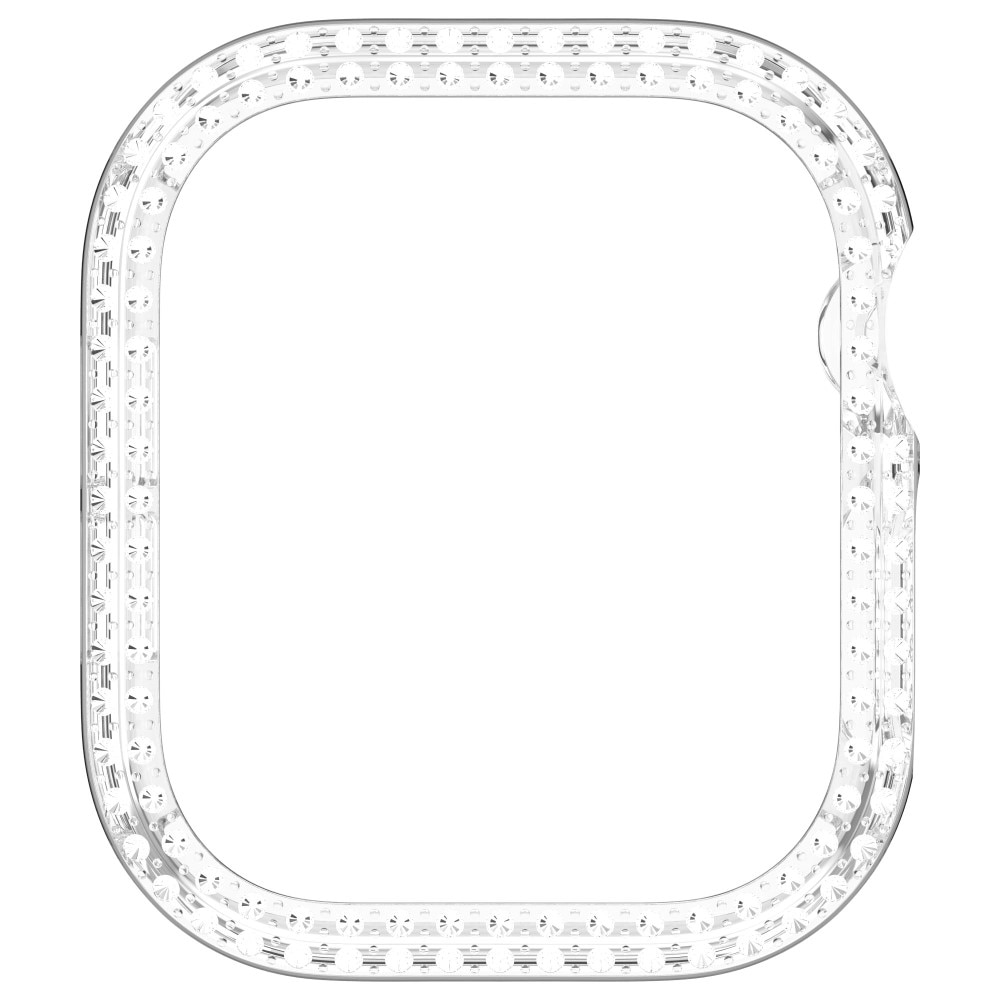 Apple Watch Series 10 42mm Rhinestone Hardcase transparant