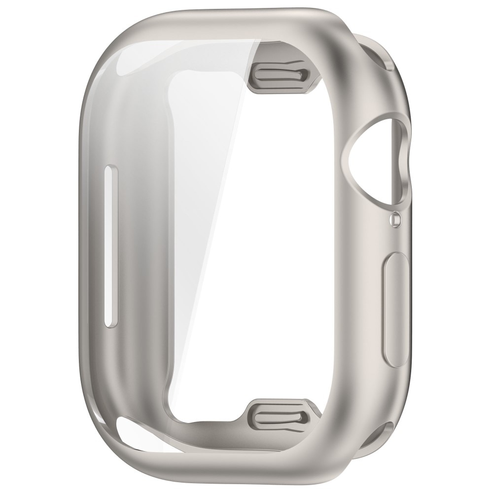 Apple Watch Series 10 42mm Full Protection Case champagne goud