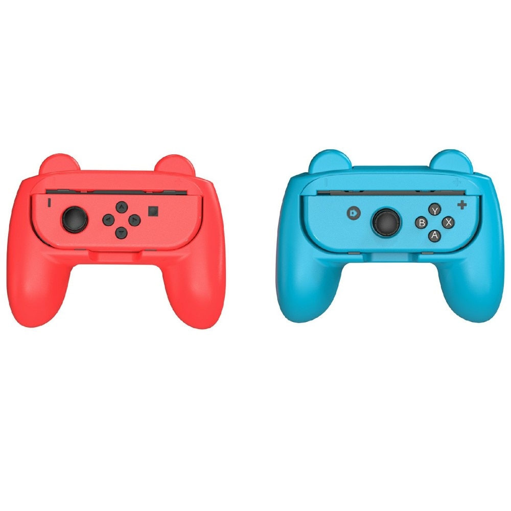 Joy-Con Handgreep voor Nintendo Switch blauw/rood