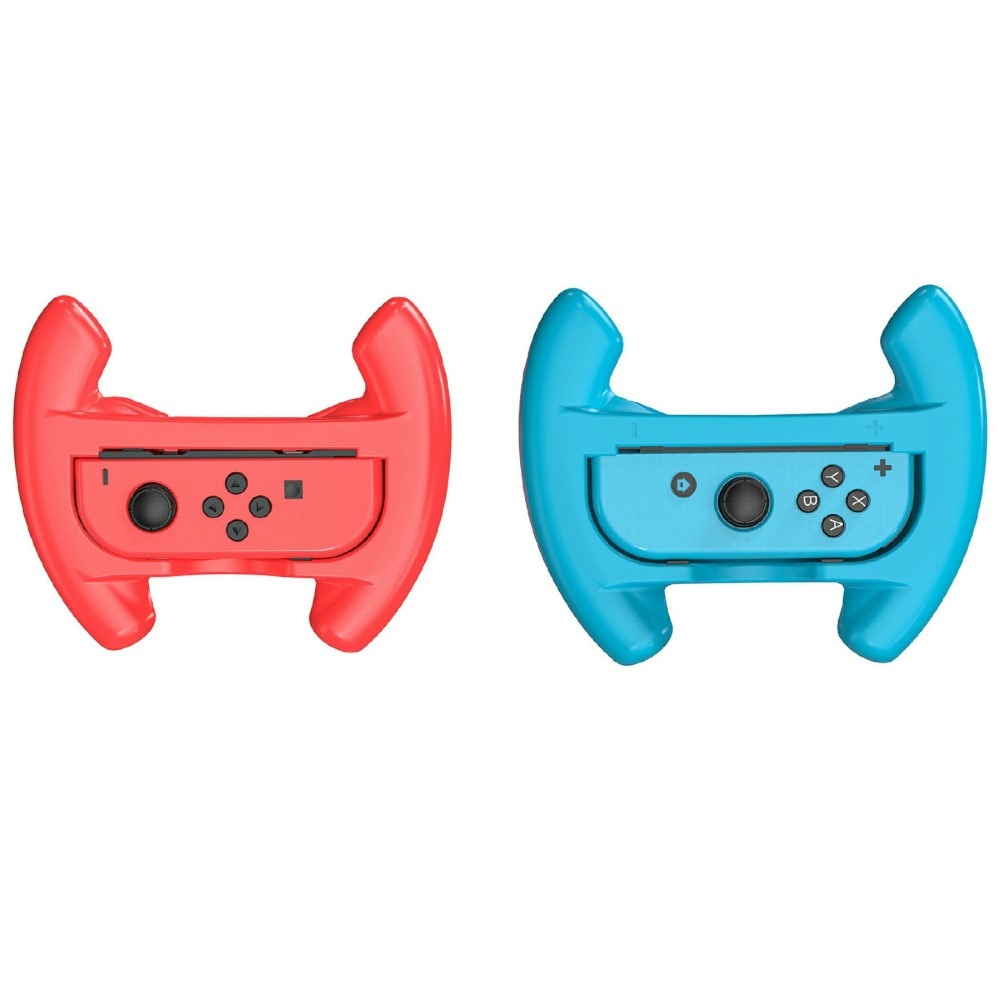 Joy-Con Stuurwiel voor Nintendo Switch blauw/rood