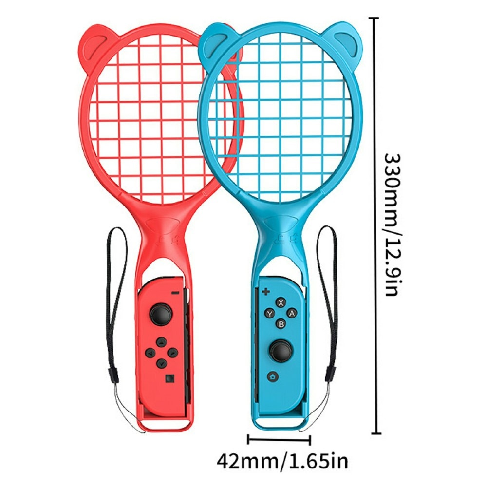 Joy-Con Racket voor Nintendo Switch blauw/rood