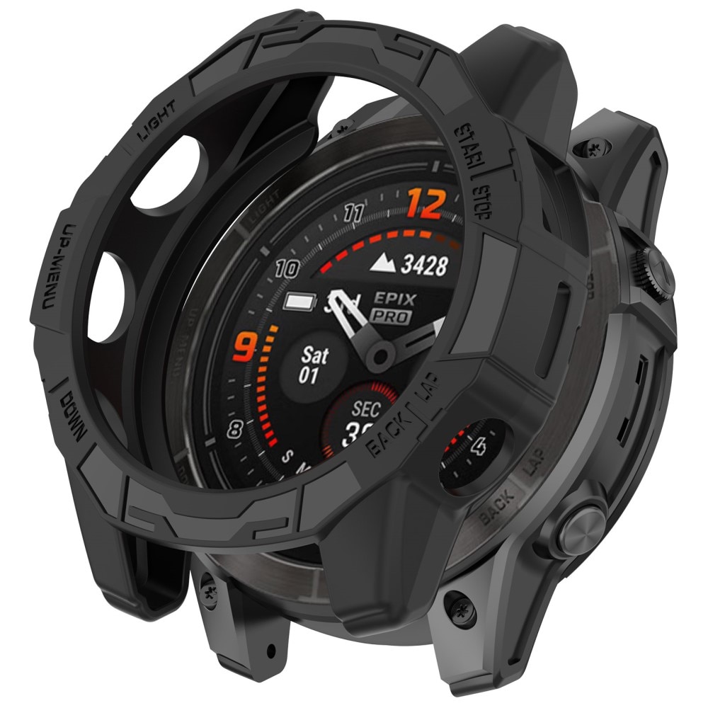 TPU Hoesje Garmin Fenix E 47mm zwart