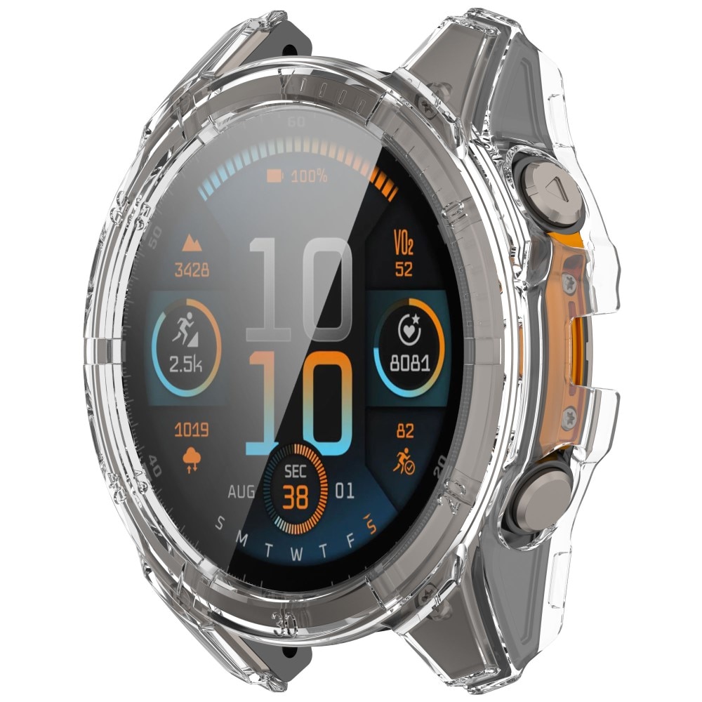 Full Cover Case Garmin Fenix 8 47mm Transparant