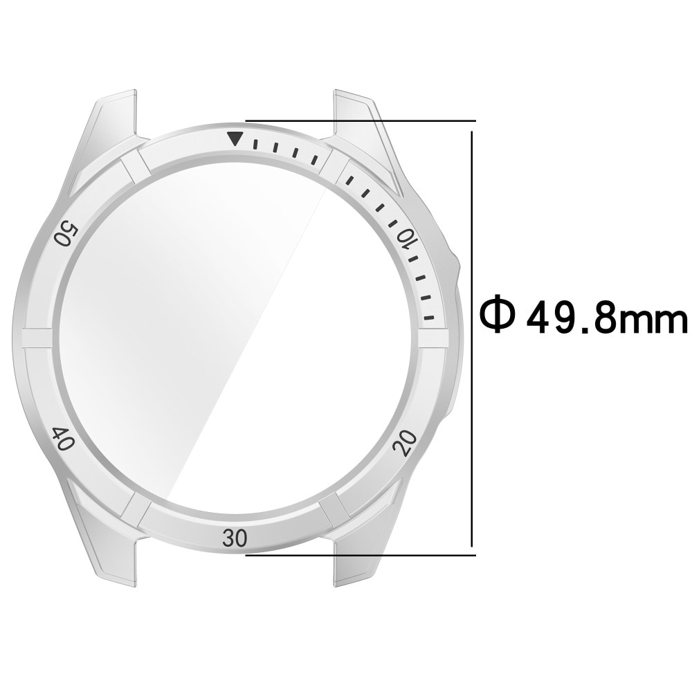 Full Cover Case Garmin Fenix 8 47mm Transparant