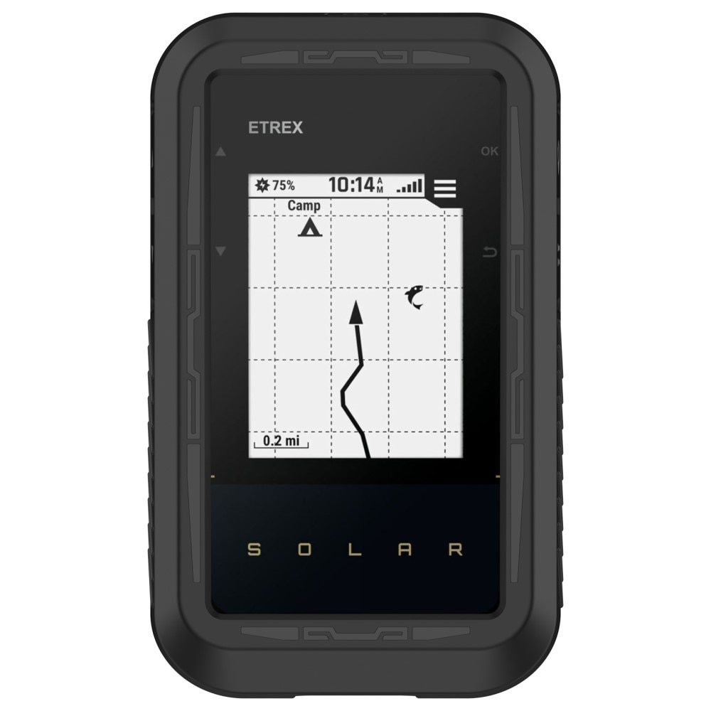 Garmin eTrex Solar Siliconen hoesje zwart