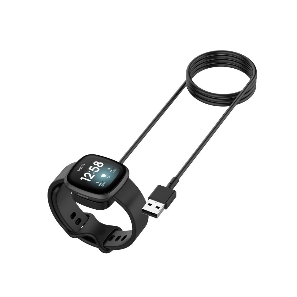 Fitbit  Magnetische Oplader Zwart