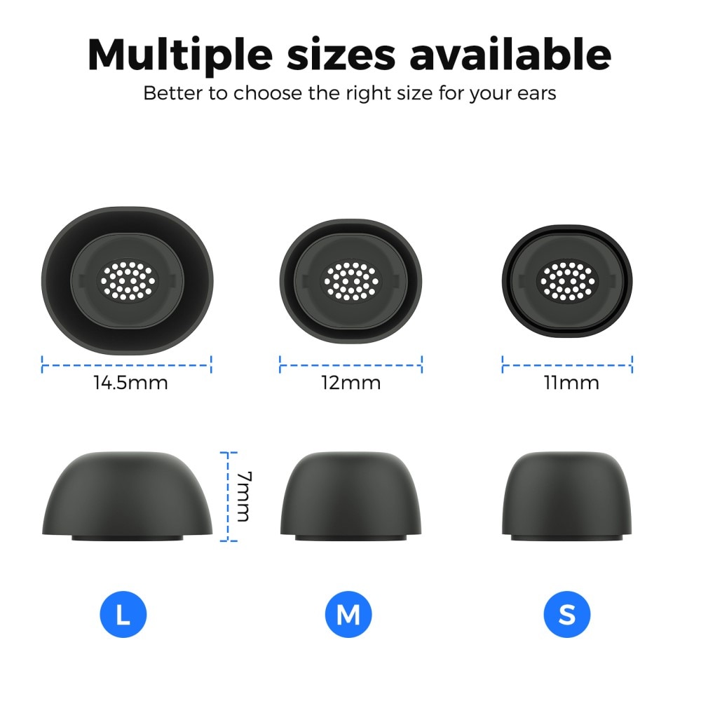 Ear Tips (3-pack) Samsung Galaxy Buds 3 Pro zwart