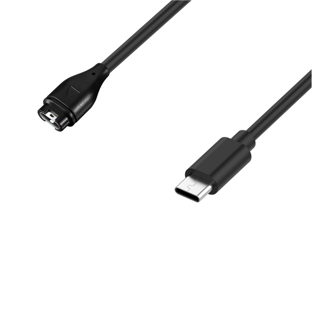 Garmin Epix Pro 47mm Gen 2 Oplaadkabel USB-C 1m Zwart