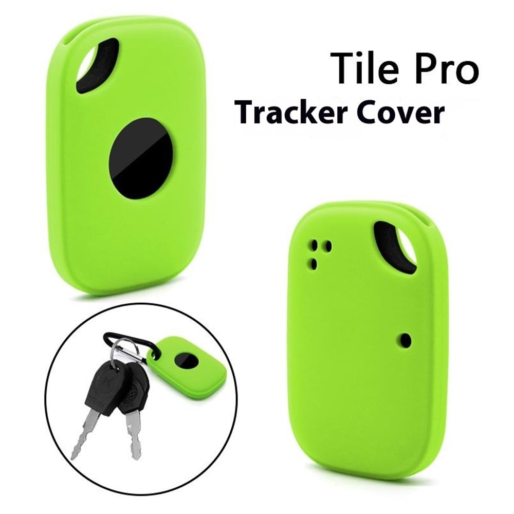 Tile Pro (2024) Silicone Keychain Case zwart