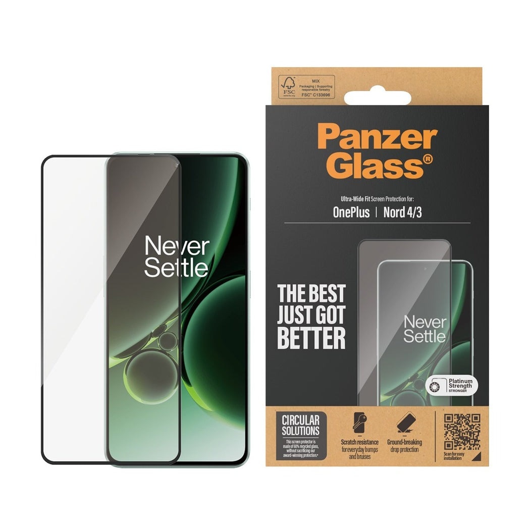  OnePlus Nord 3 Screen Protector Ultra Wide Fit