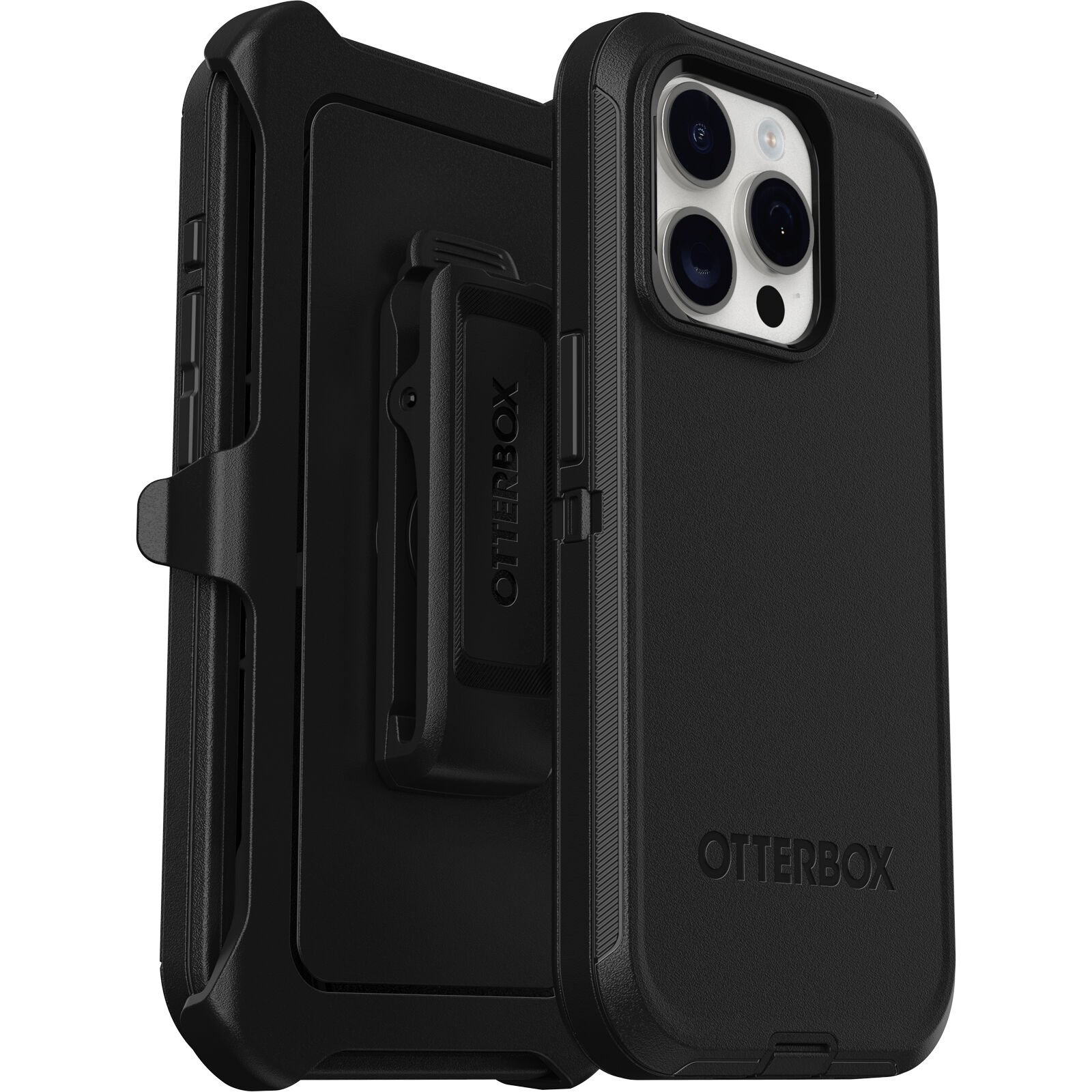 Defender Case iPhone 15 Pro zwart