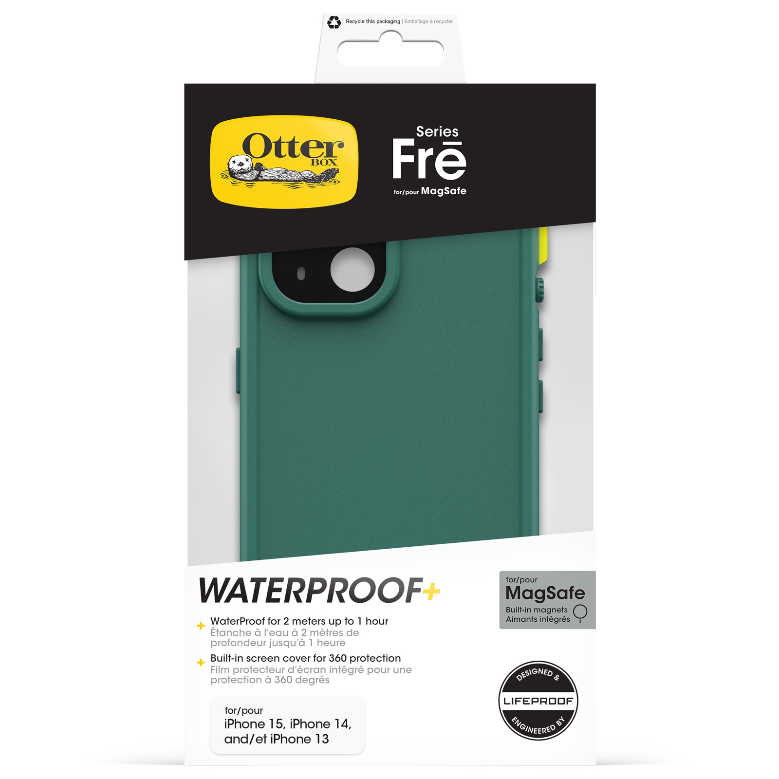 FRE MagSafe Case iPhone 15 Green