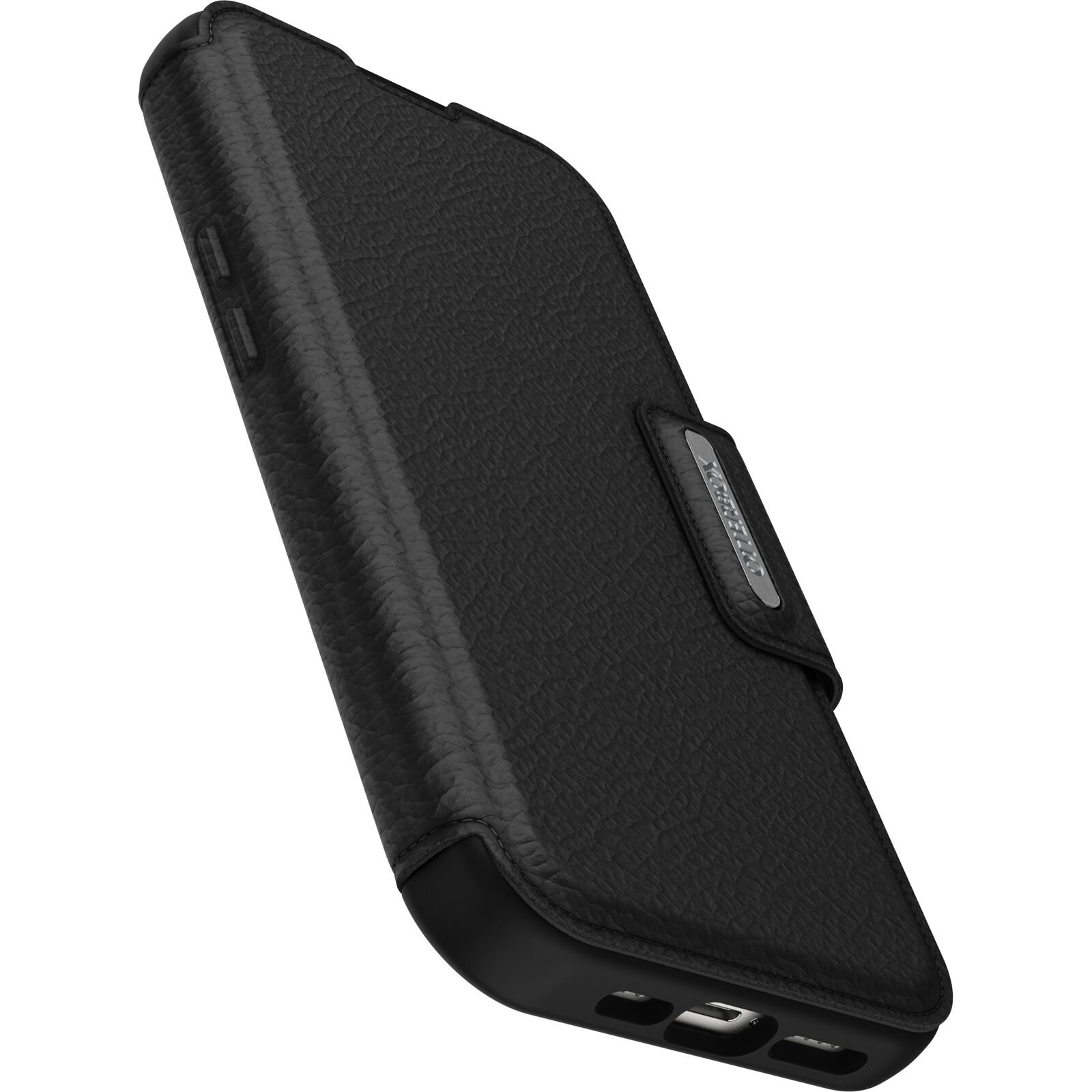 Strada MagSafe Wallet Case iPhone 15 Pro Black