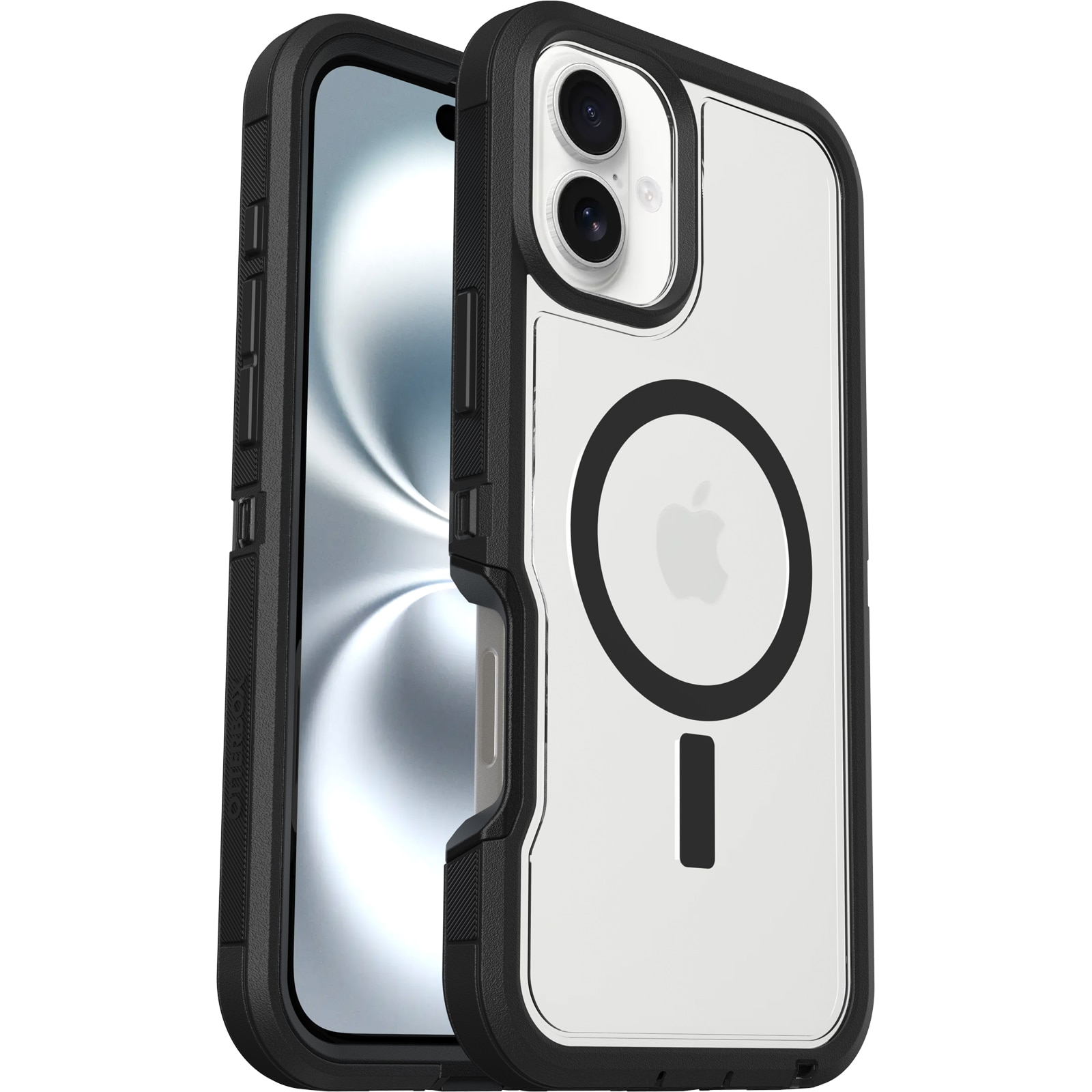 Defender XT Hoesje iPhone 16 Plus Clear/Black