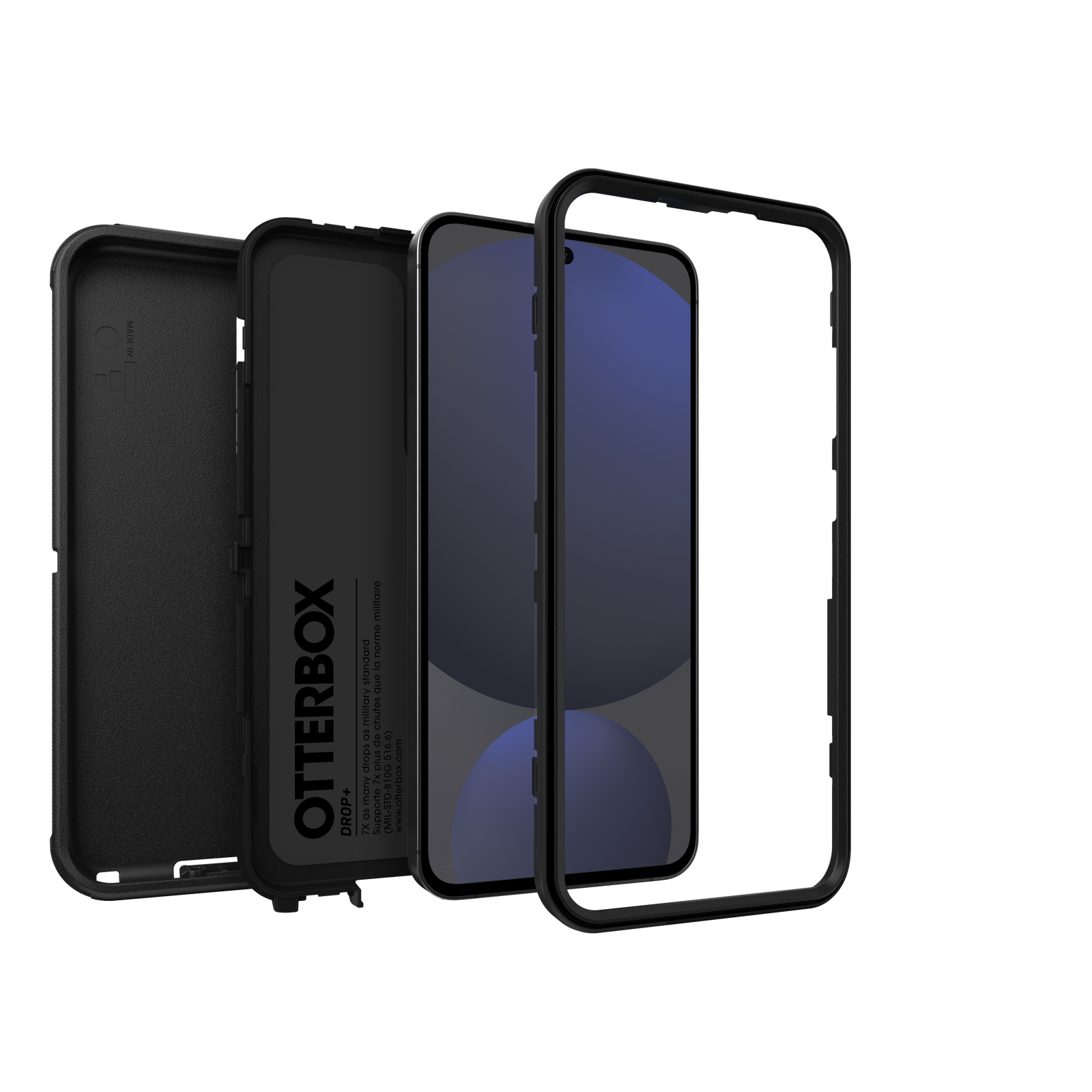 Defender Case Samsung Galaxy S24 FE zwart