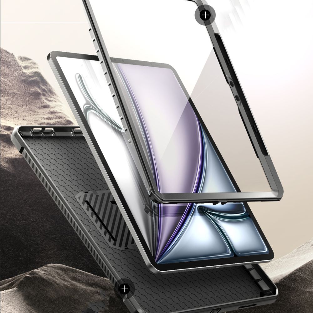 Unicorn Beetle Pro Case iPad Air 11 6th Gen (2024) zwart