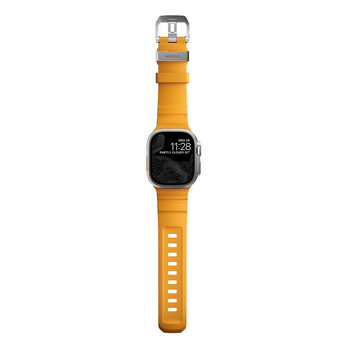 Rocky Point Band Apple Watch Series 8 45mm Sol (Natural Hardware)