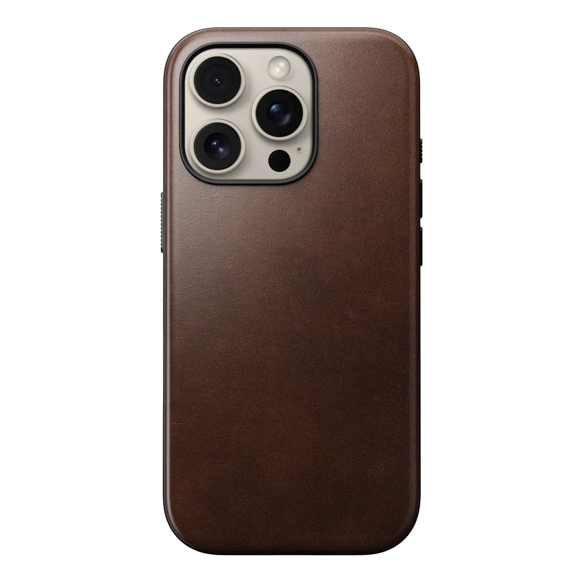 Modern Case Horween Leather MagSafe iPhone 16 Pro Rustic Brown