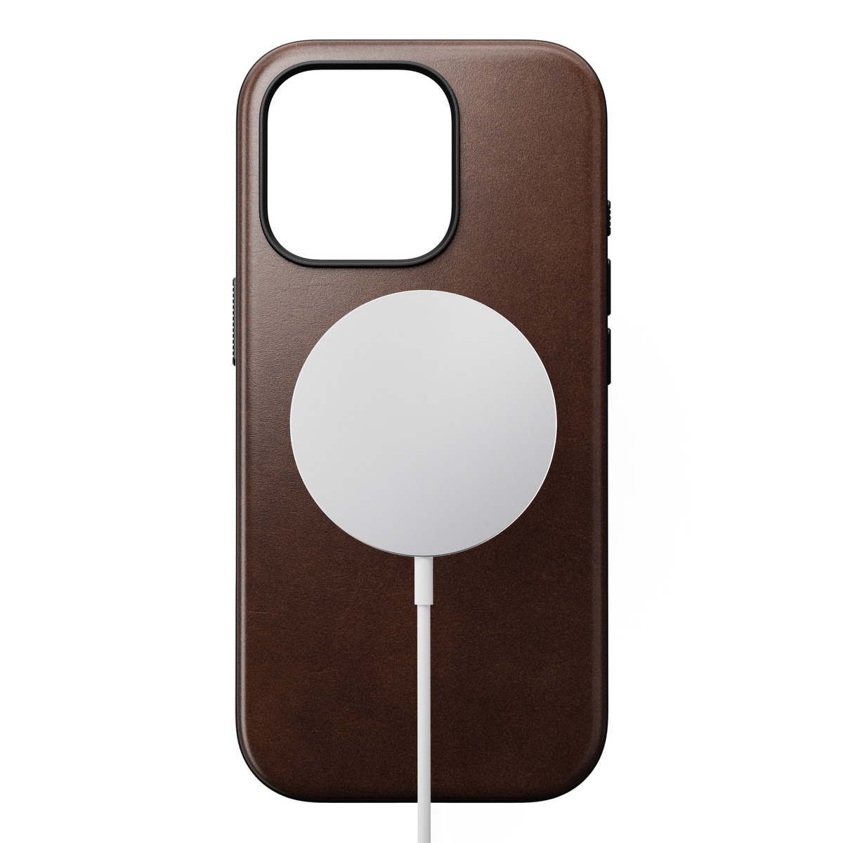 Modern Case Horween Leather MagSafe iPhone 16 Pro Rustic Brown