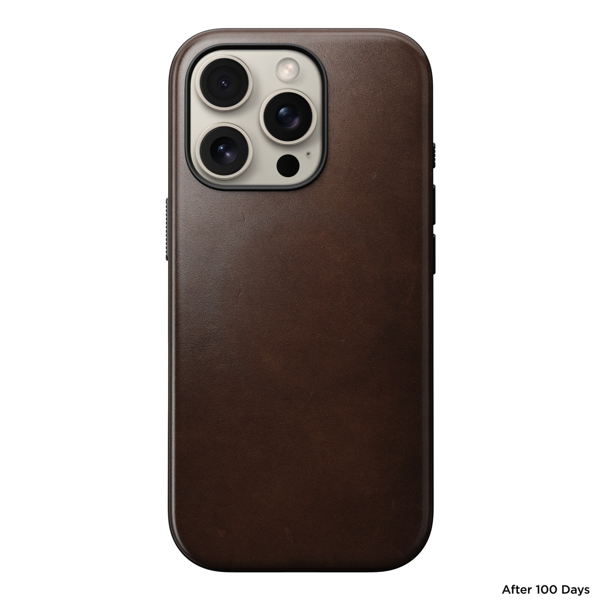 Modern Case Horween Leather MagSafe iPhone 16 Pro Rustic Brown