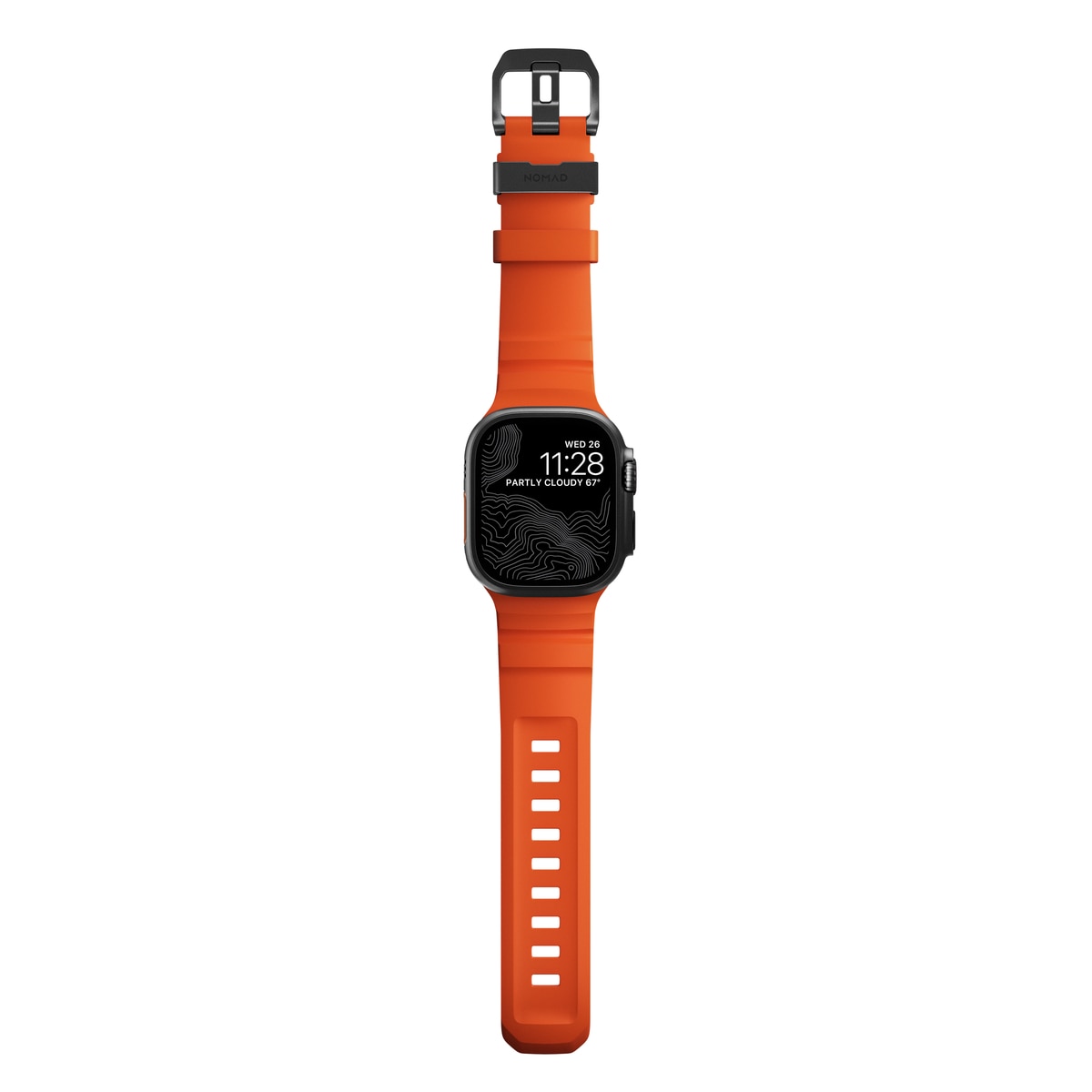 Rocky Point Band Apple Watch Ultra 49mm 1st Gen Magma (Black Hardware) - Limited edition