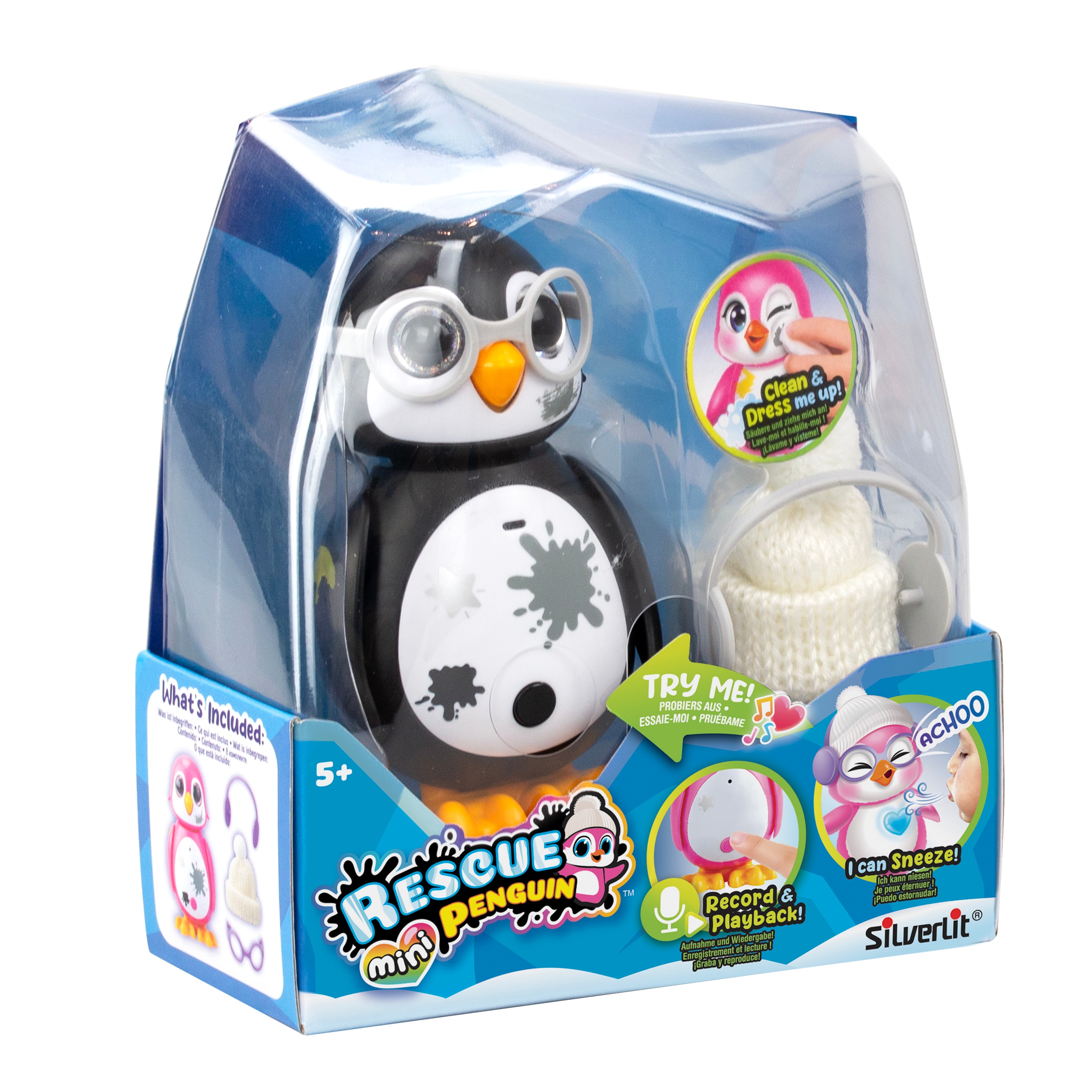 Rescue Mini Penguin zwart