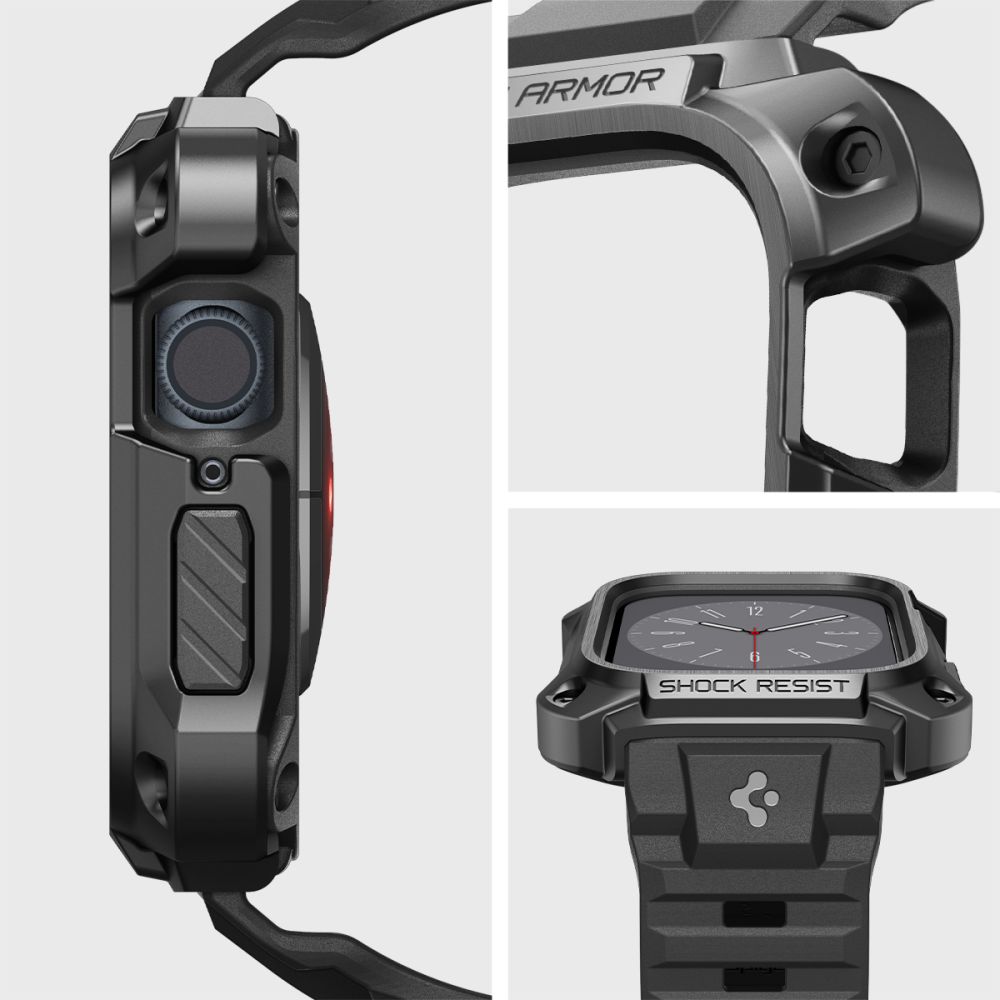 Case Tough Armor Pro Metal Apple Watch 45mm Series 7 Black