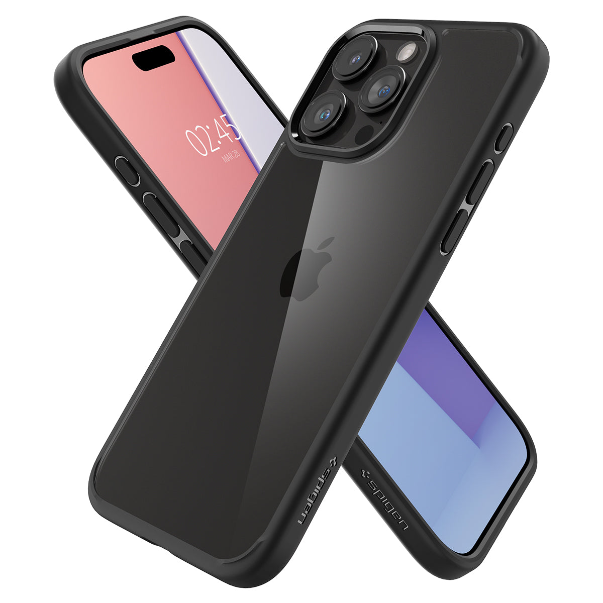 Case Ultra Hybrid iPhone 15 Pro Matte Black