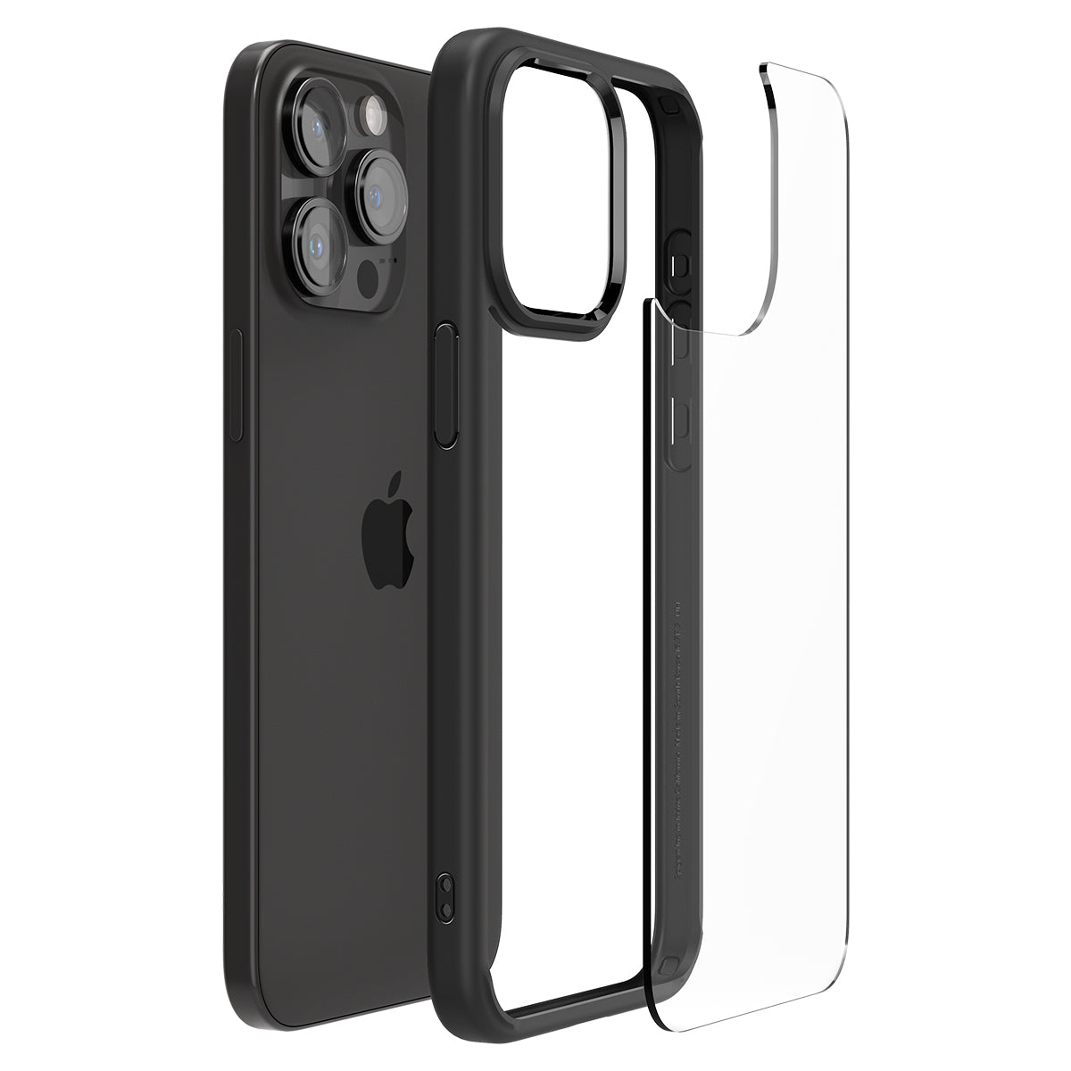 Case Ultra Hybrid iPhone 15 Pro Matte Black