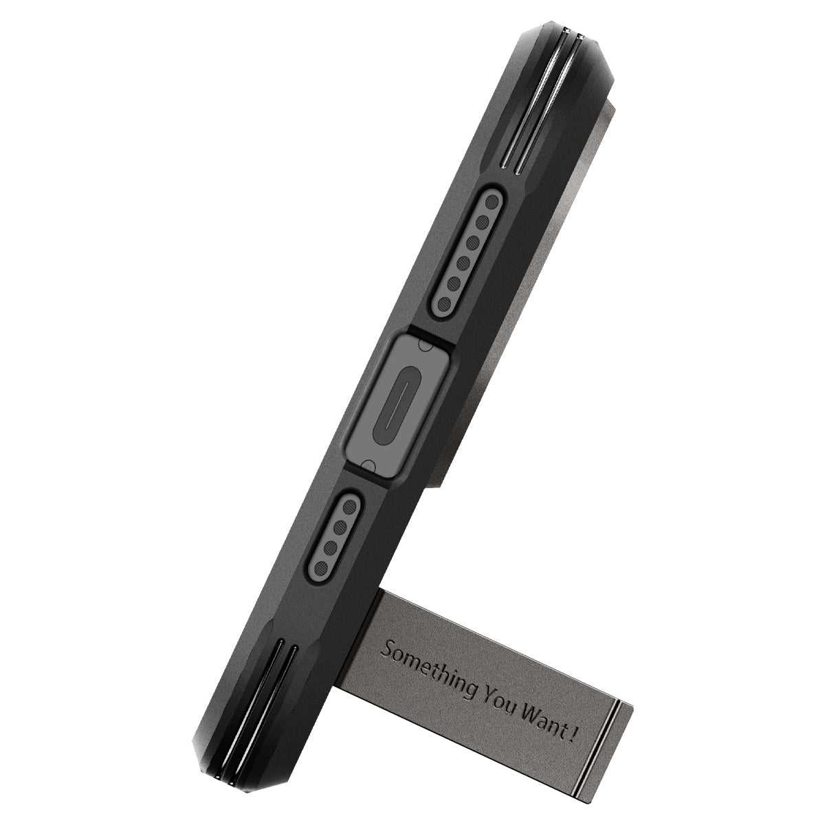 Case Tough Armor MagSafe iPhone 15 Pro Zwart