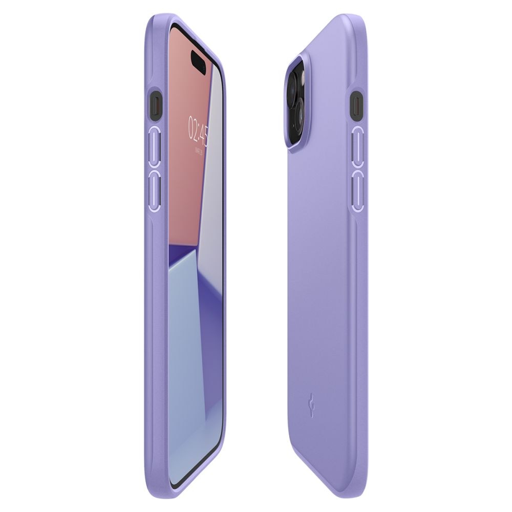 Case Thin Fit iPhone 15 Iris Purple