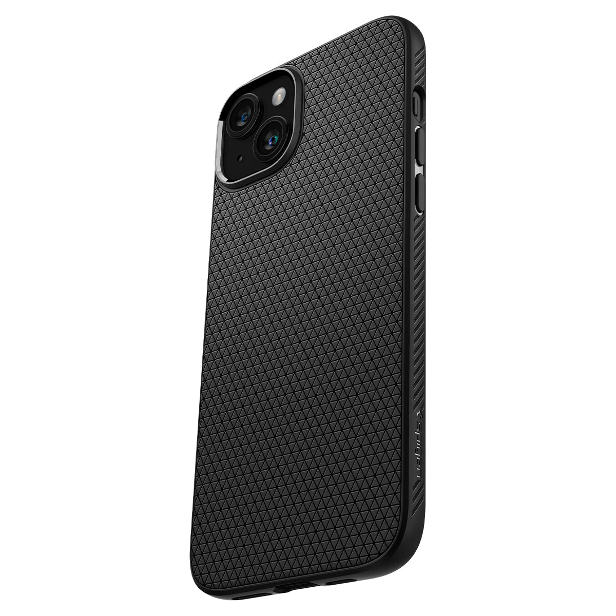 Case Liquid Air iPhone 15 zwart