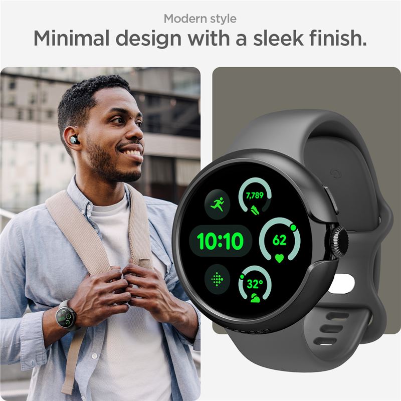 Case Thin Fit Google Pixel Watch 2 Black