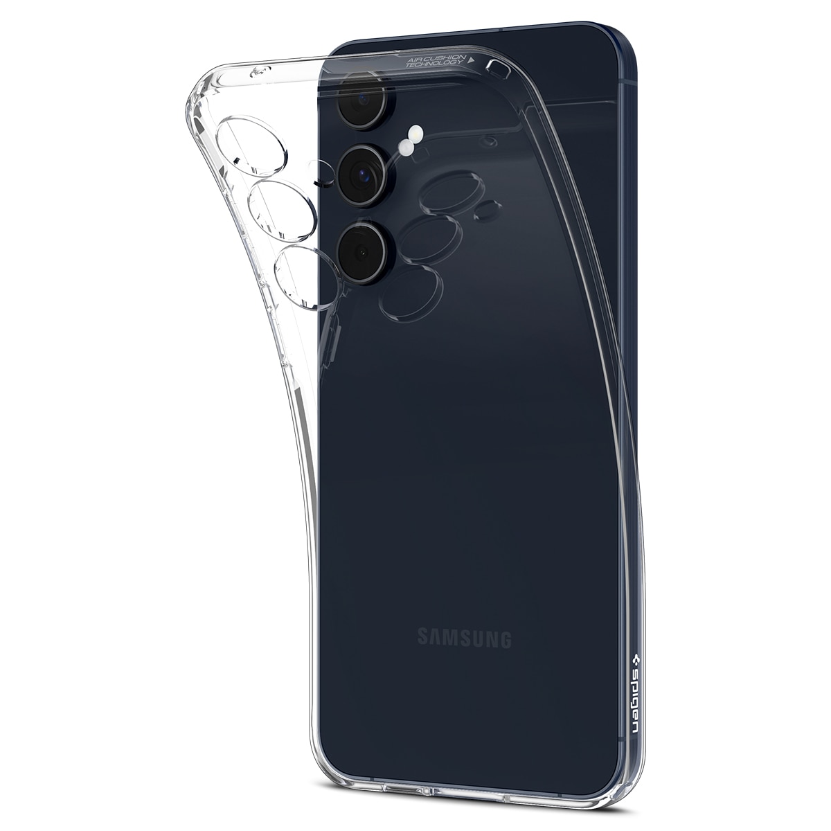 Case Liquid Crystal Samsung Galaxy A55 Crystal Clear