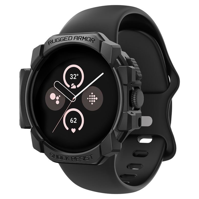 Case Rugged Armor Google Pixel Watch 3 41mm Black