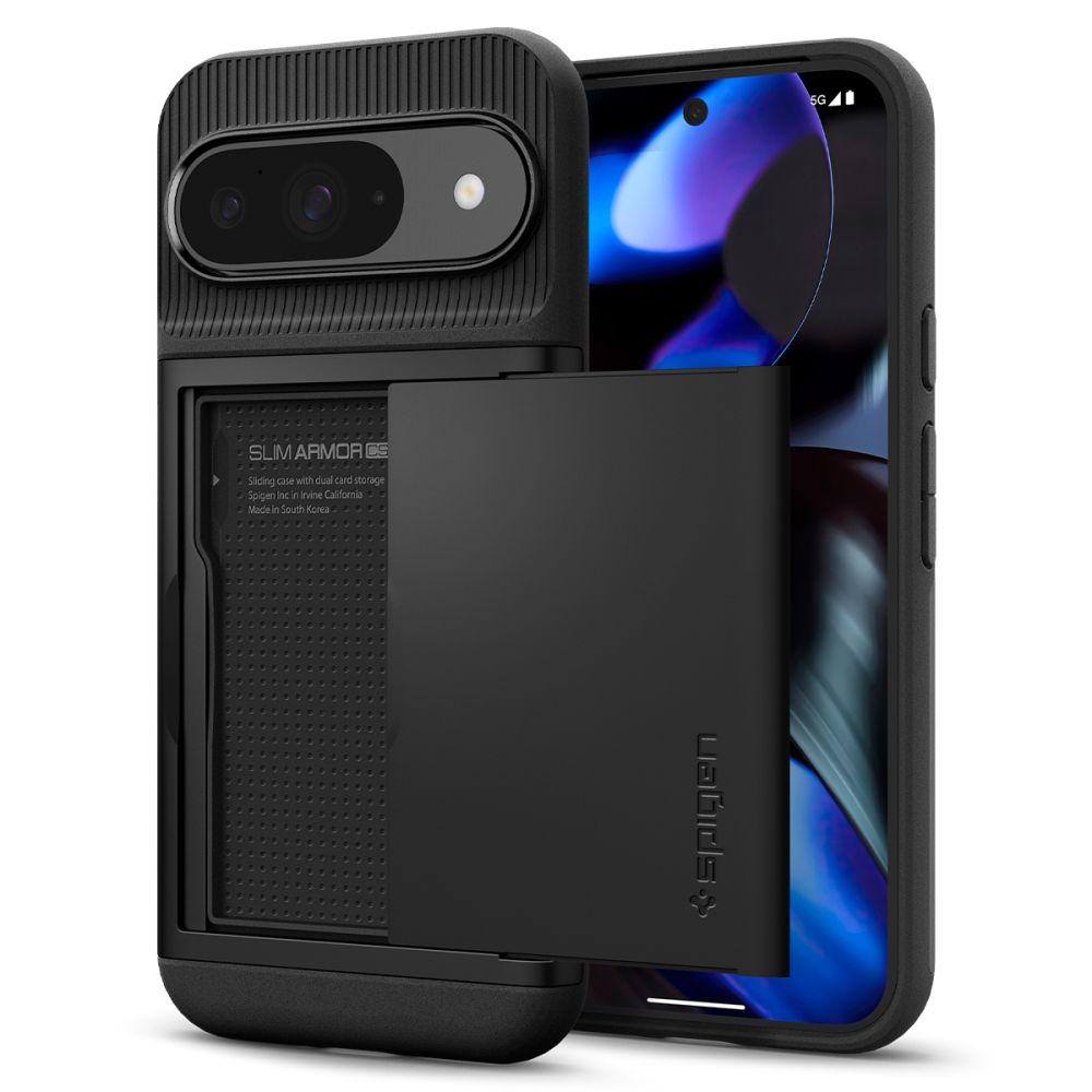 Case Slim Armor CS Google Pixel 9 Pro Zwart