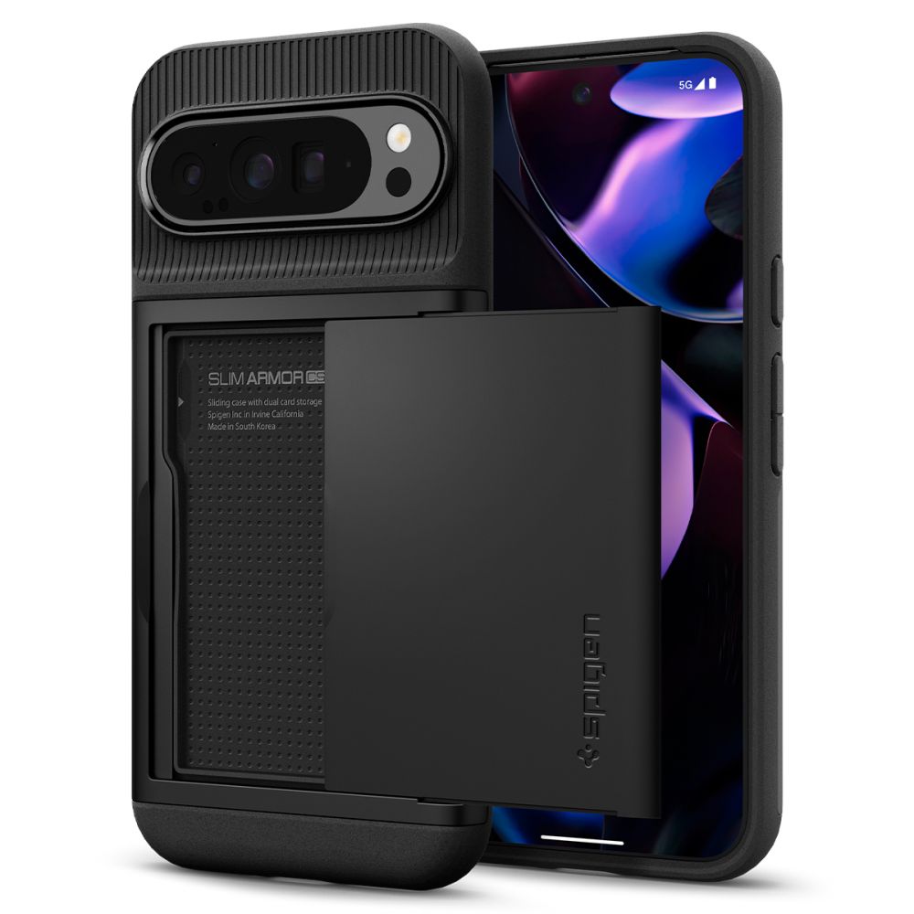 Case Slim Armor CS Google Pixel 9 Pro XL Zwart