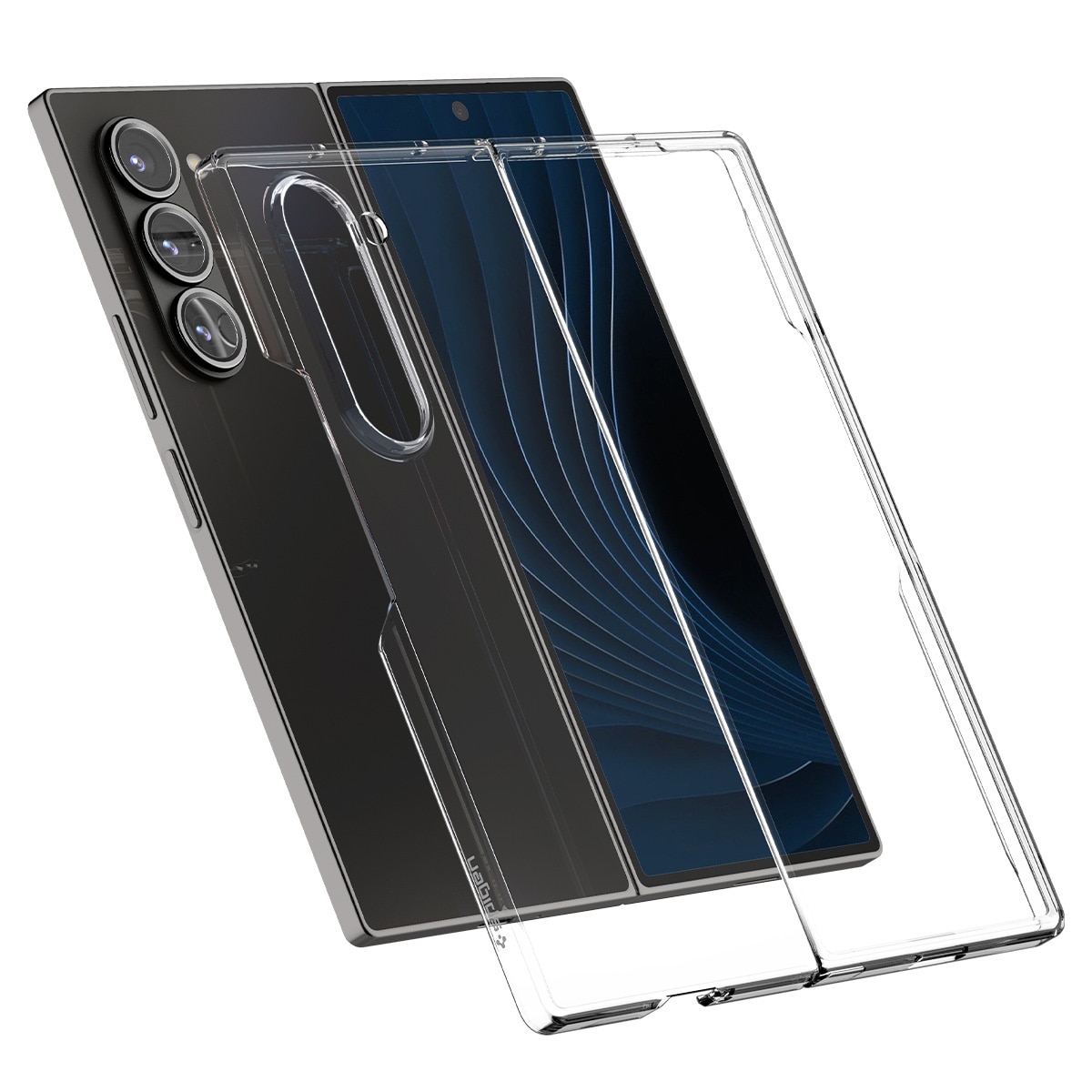 Case AirSkin Samsung Galaxy Z Fold 6 Crystal Clear