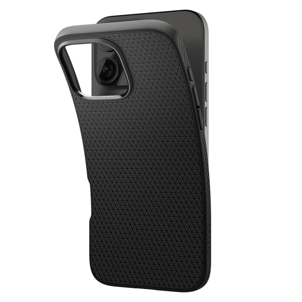 Case Liquid Air iPhone 16 Pro Matte Black