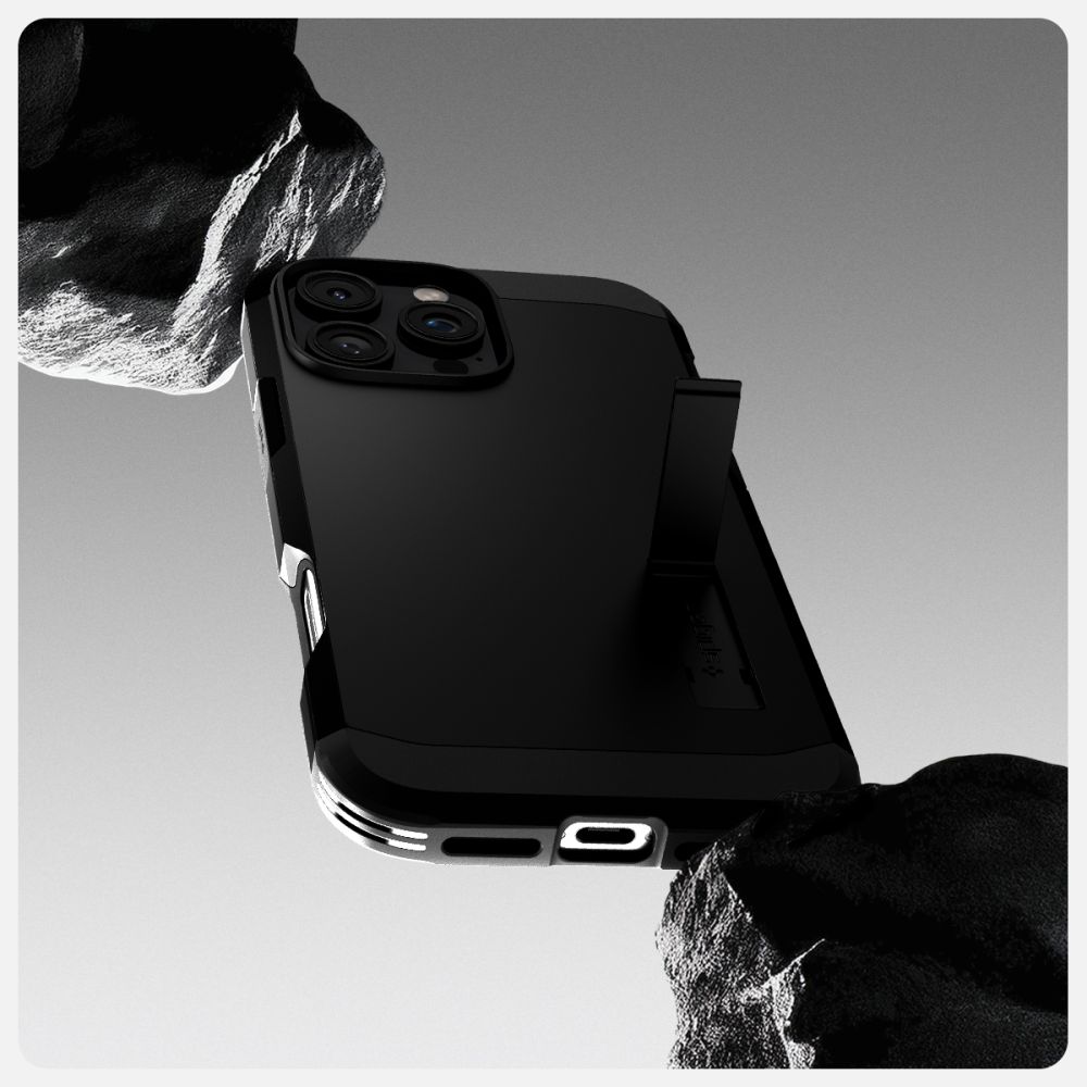 Case Tough Armor MagSafe iPhone 16 Pro Max Zwart