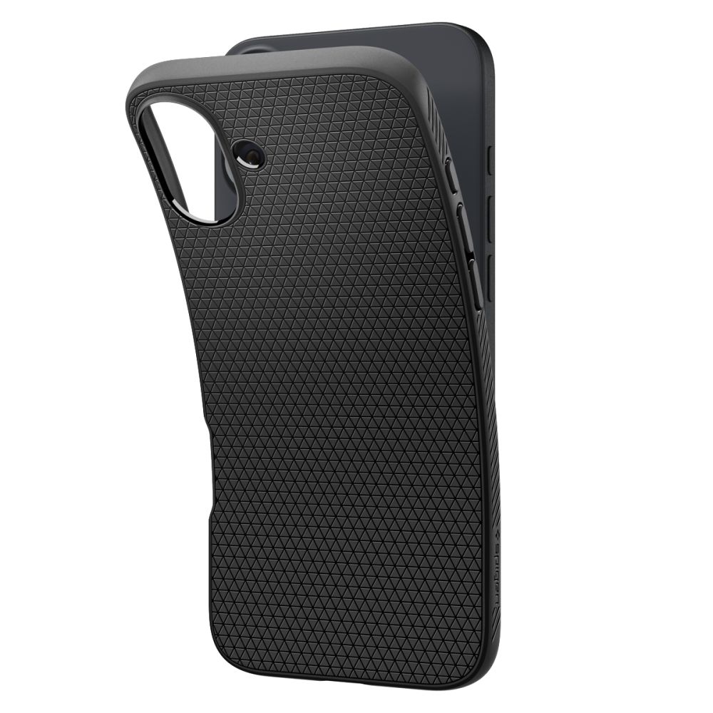 Case Liquid Air iPhone 16 Plus Matte Black