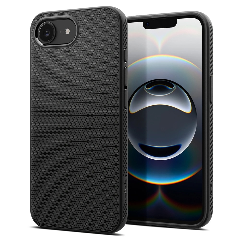 Case Liquid Air iPhone 16e Matte Black