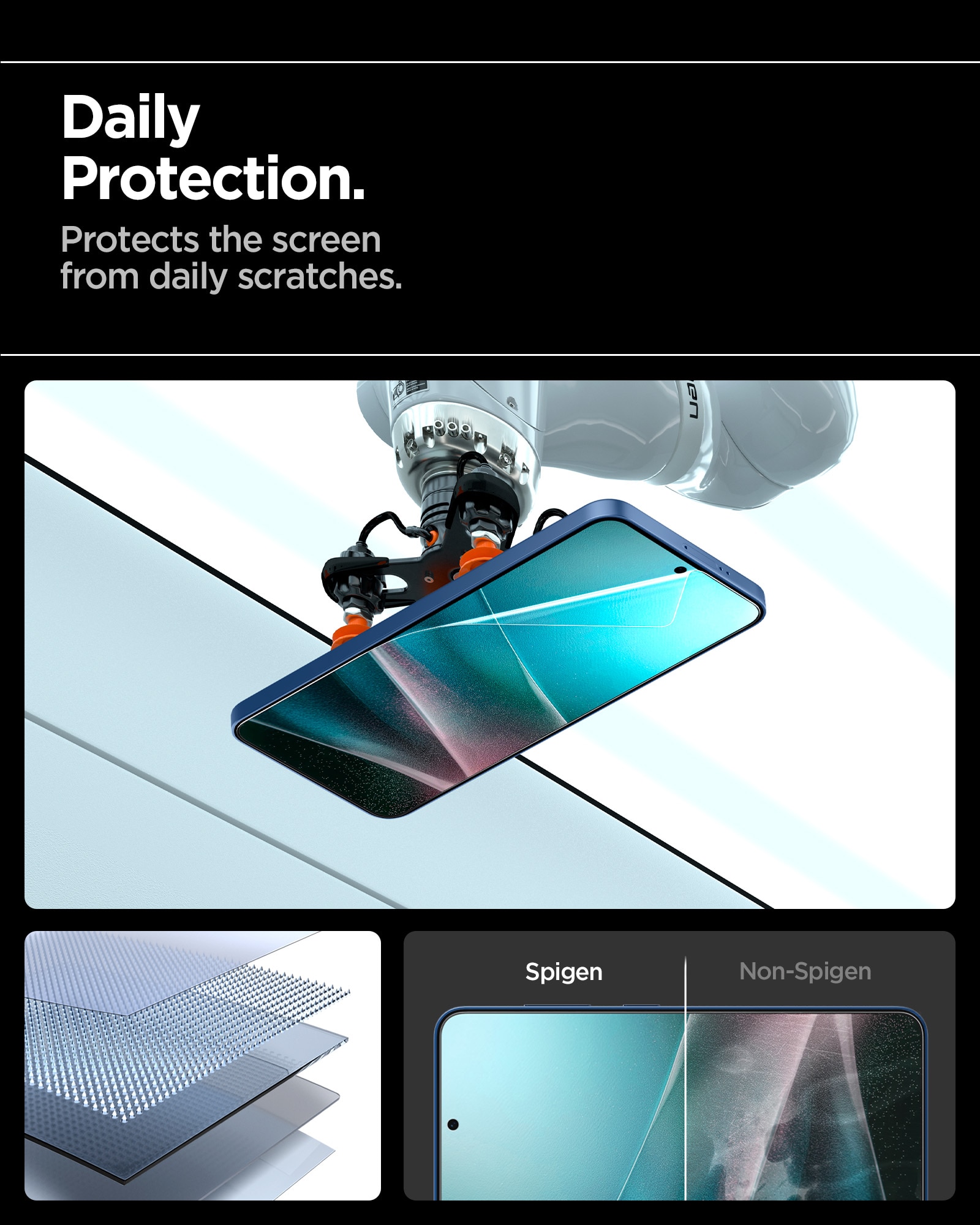 Screen Protector EliteShield EZ Fit  Samsung Galaxy S25 Plus