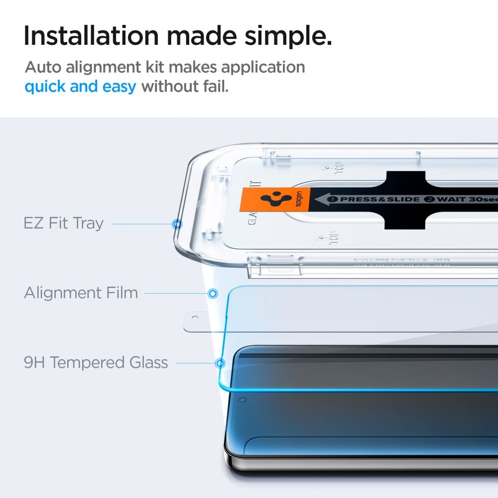 Screen Protector GLAS EZ Fit (2-pack) Samsung Galaxy S24 Plus