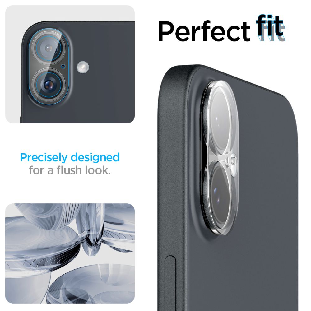 Optik Lens Protector (2-pack) iPhone 16 Clear