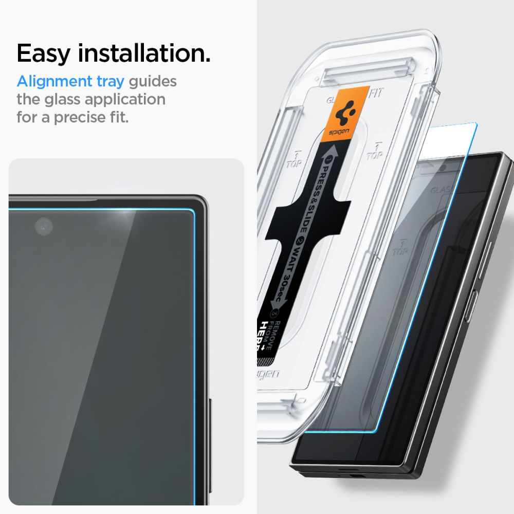 Cover Screen Protector GLAS.tR EZ Fit (2-pack) Galaxy Z Fold 6