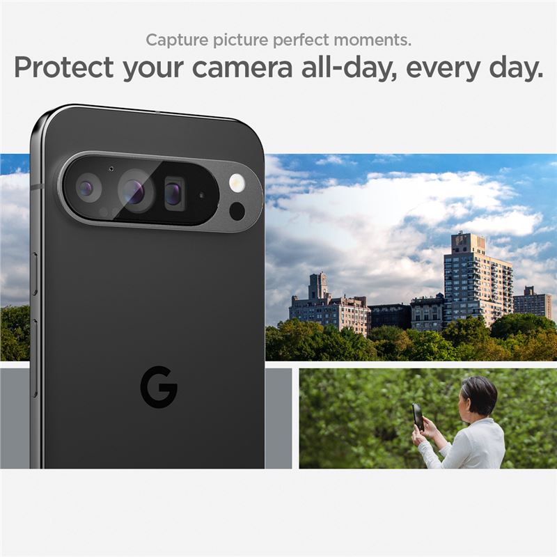 Google Pixel 9 Pro XL EZ Fit Optik Lens Protector (2-pack)